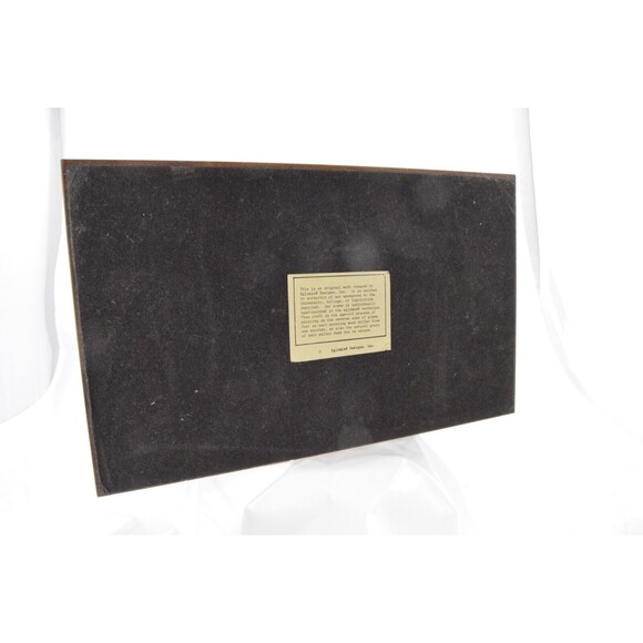 Sweet Briar College Custom Hand Painted Walnut Mirror Box by Eglomisé Design LLC - Picture 9 of 16